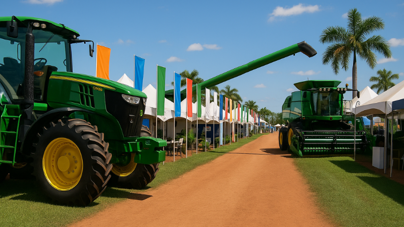Tradição e futuro: Fabio Jose Gentil Pereira Rosa destaca o impacto das feiras na geração de negócios e fortalecimento do campo maranhense.